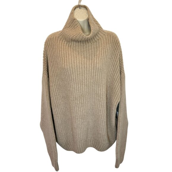 Anine Bing Sydney Sweater in Camel - Size L - Picture 3 of 9